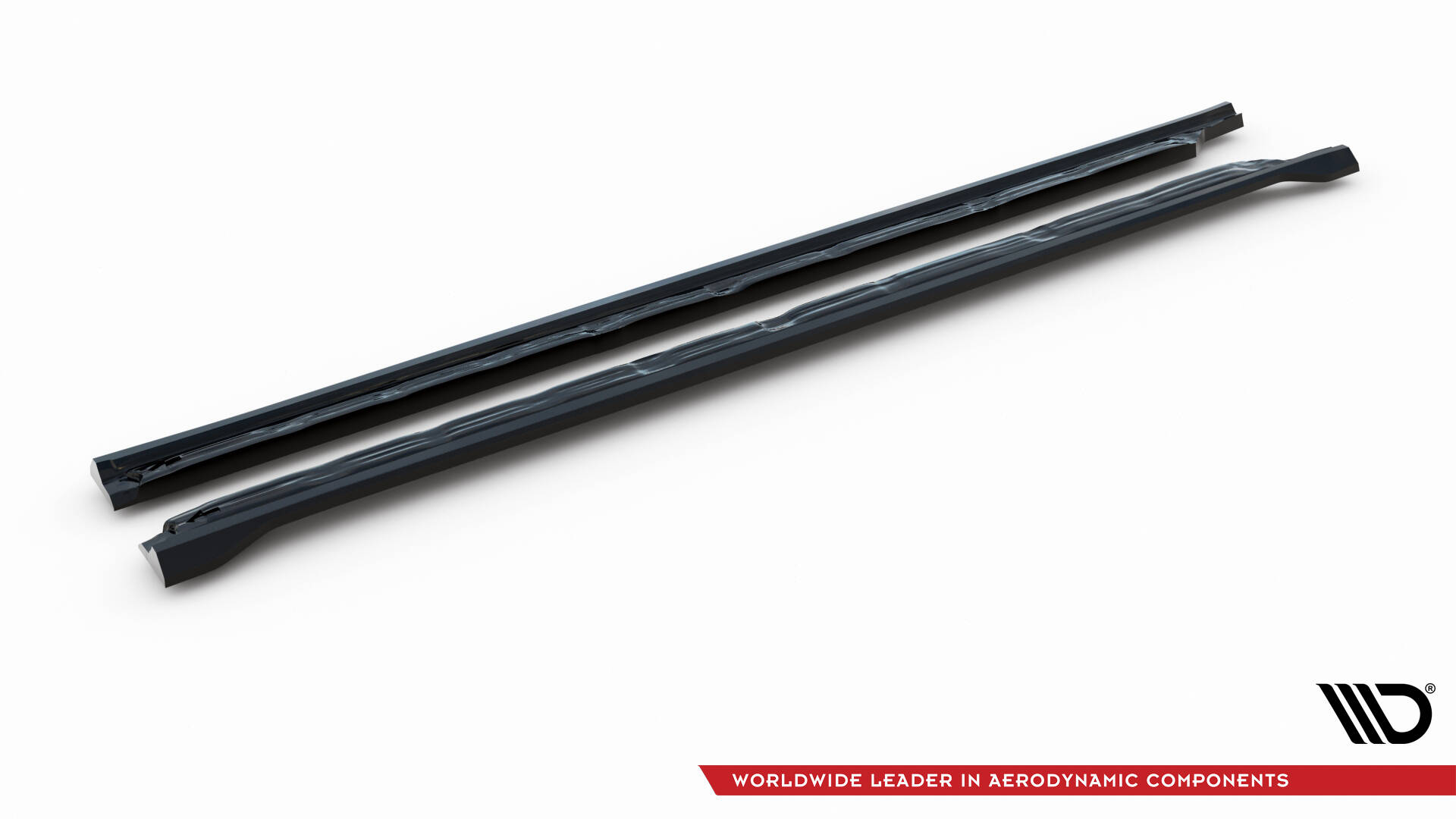 Seitenschweller Ansatz Paar V.2 passend für CUPRA Formentor Mk1 FL schwarz Hochglanz