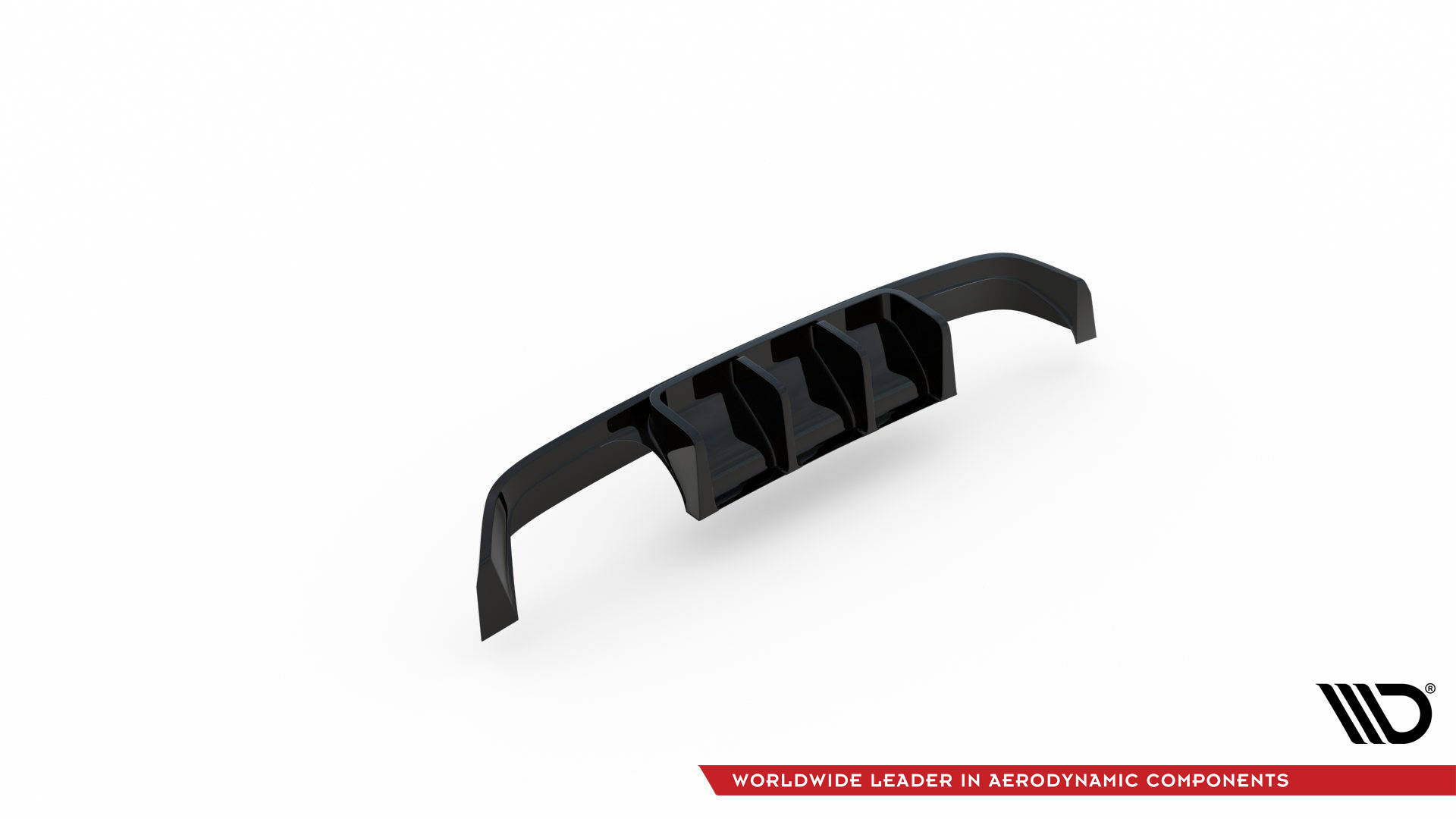 Street+ Heck Ansatz Diffusor passend für BMW M4 F82 schwarz Hochglanz