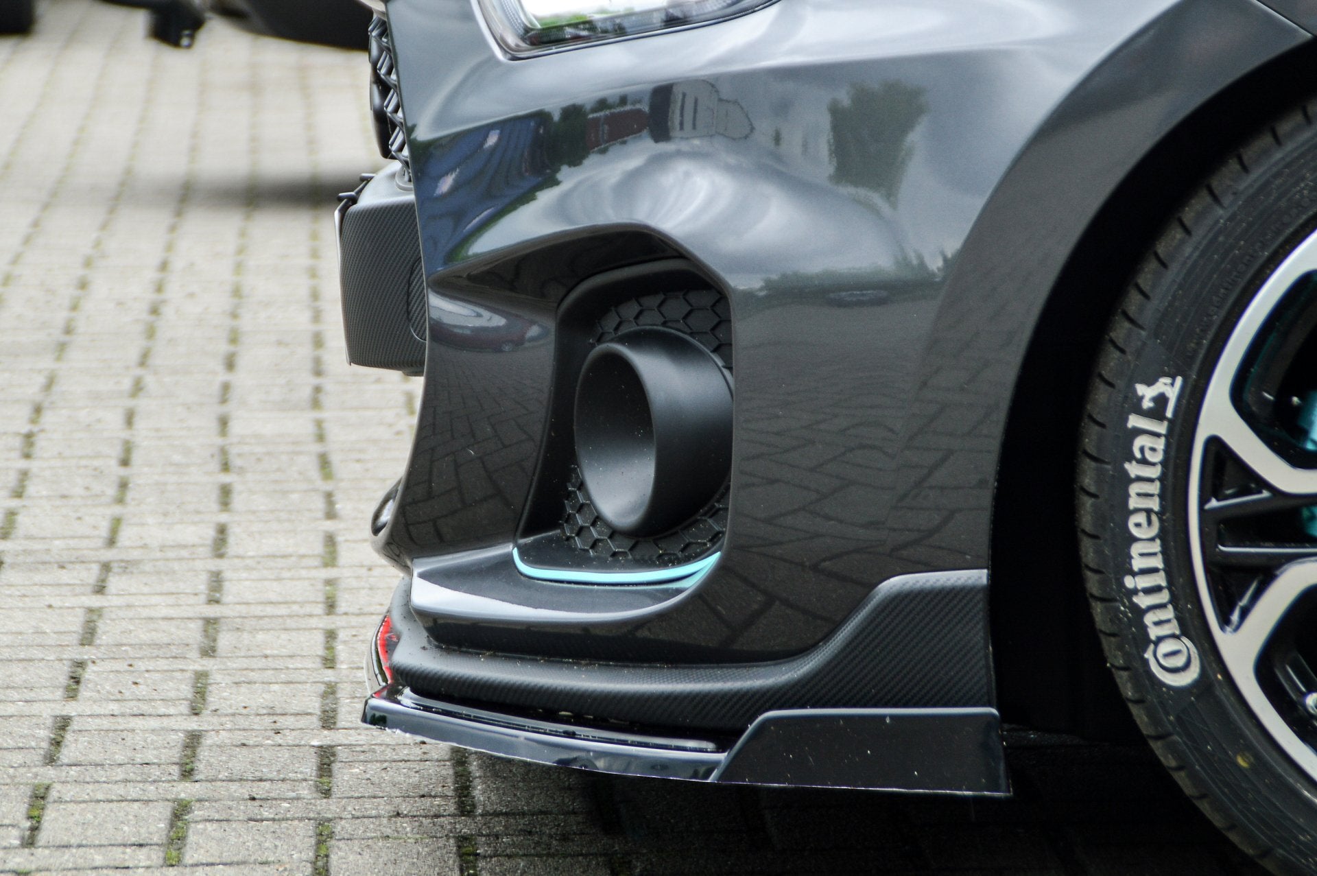 Cuplippe mit Wing für Suzuki Swift Sport RZ/AZ (Schwarz Matt)