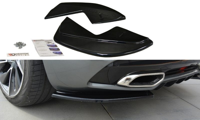 Street+ Heck Ansatz Flaps passend für CITROEN DS5 FL PREFACE schwarz matt