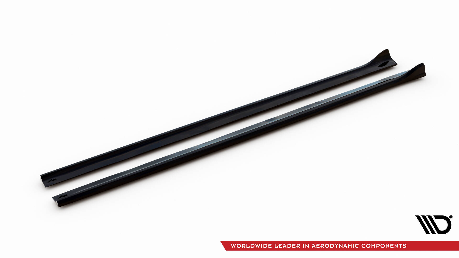 Seitenschweller Ansatz passend für Chrysler 300 Mk2 schwarz Hochglanz