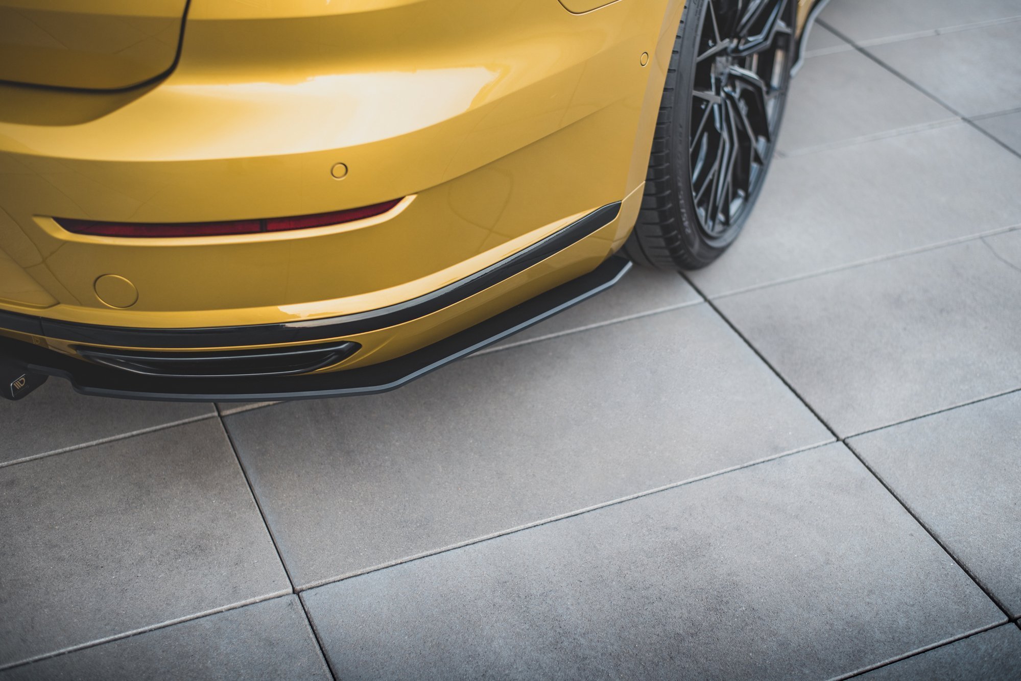 Street Pro Heck Ansatz Diffusor passend für VW Arteon R-Line rot