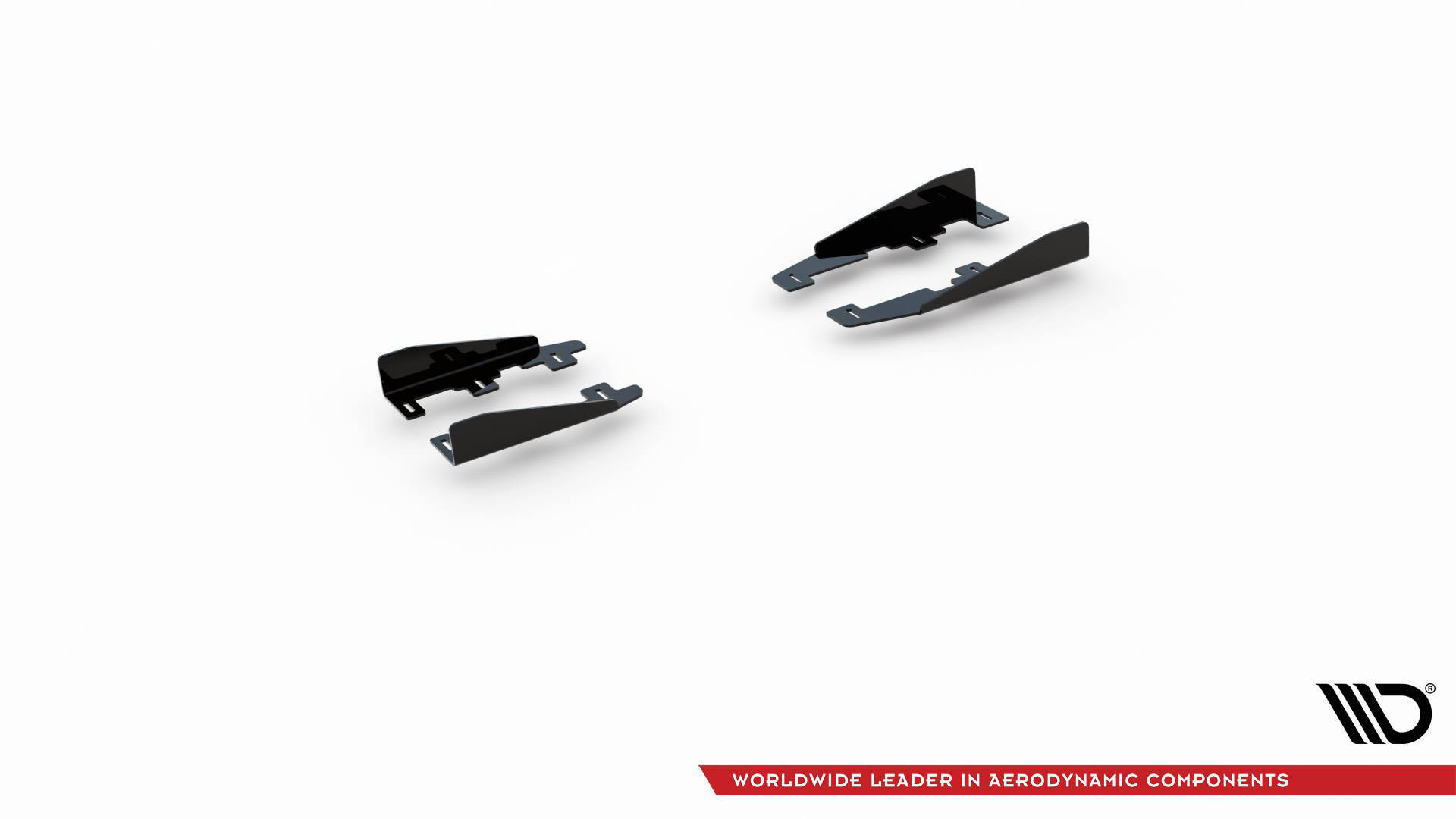 Seitenschweller Flaps passend für BMW 1er F20 M135i / M140i / M-Paket schwarz Hochglanz