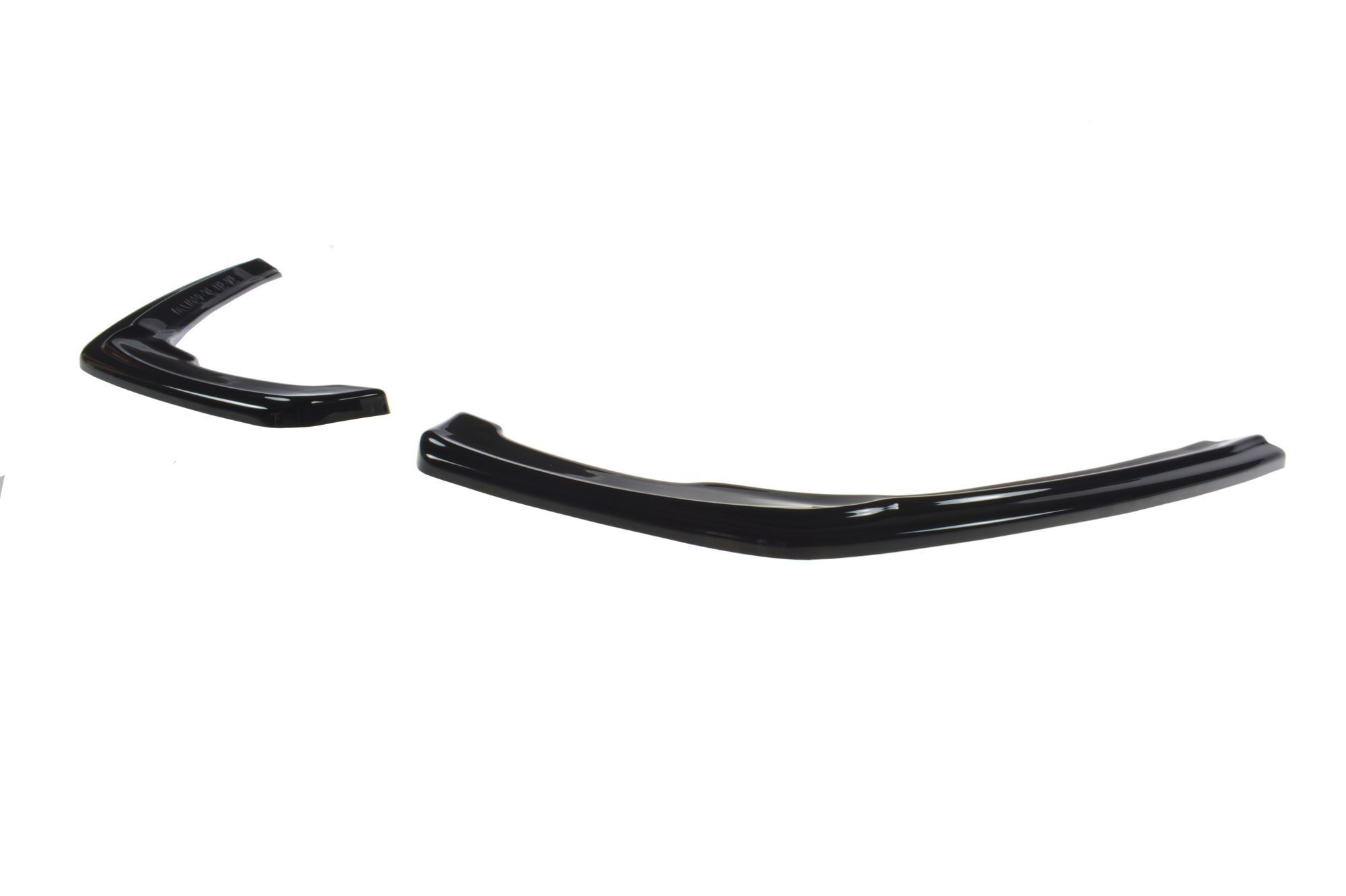 Heck Ansatz Flaps Diffusor für Skoda Superb Liftback / Combi Mk3 Facelift schwarz Hochglanz