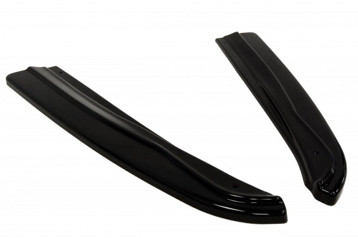 Heck Ansatz Flaps Diffusor für Mercedes-Benz CLS AMG-Line C218 schwarz Hochglanz