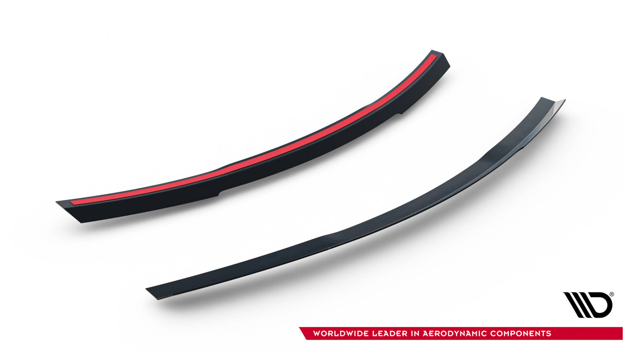Spoiler CAP für Mercedes-Benz GLA 45 AMG schwarz Hochglanz