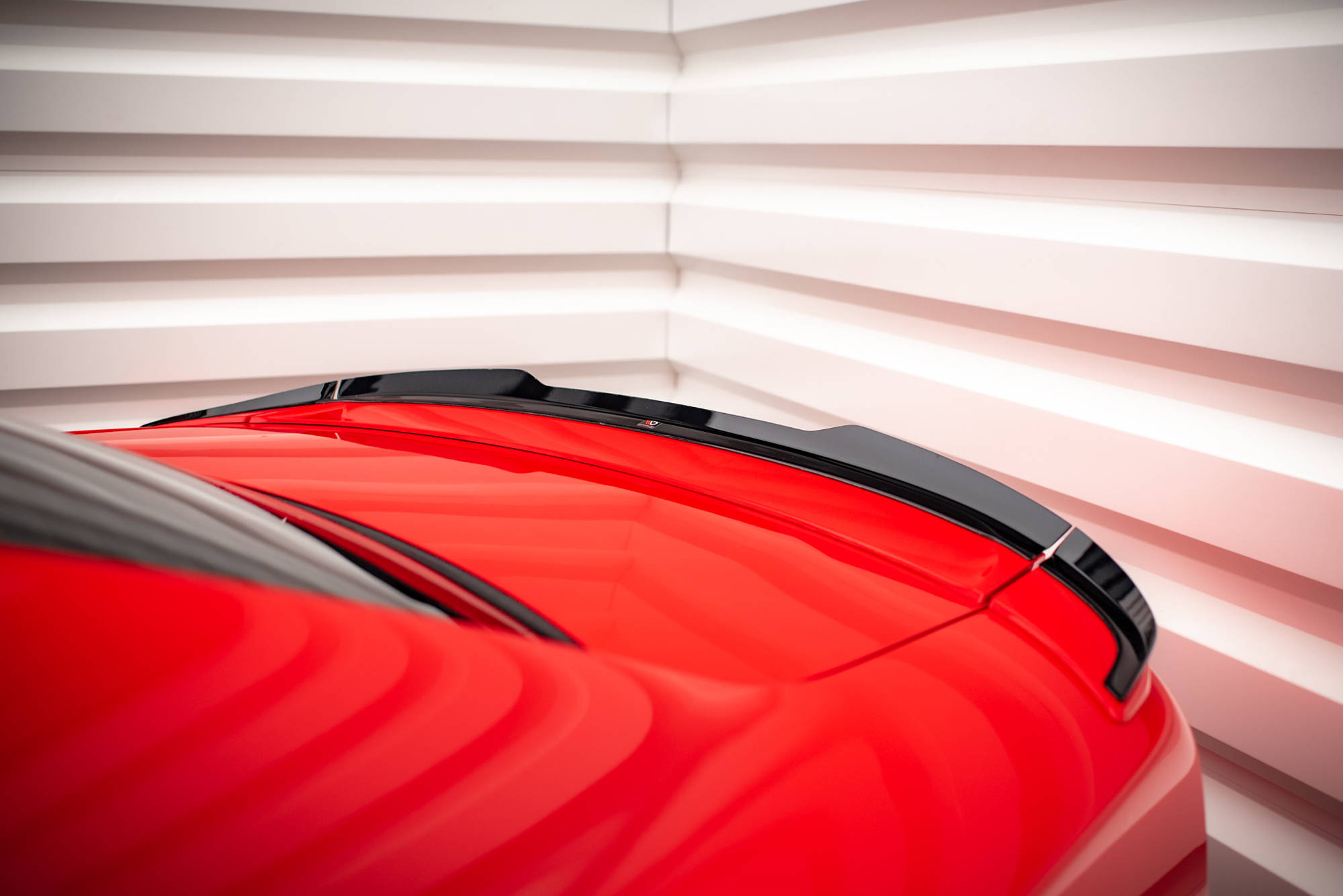 Heck Spoiler Aufsatz Abrisskante passend für Paket Dodge Charger RT Mk7 FL schwarz Hochglanz