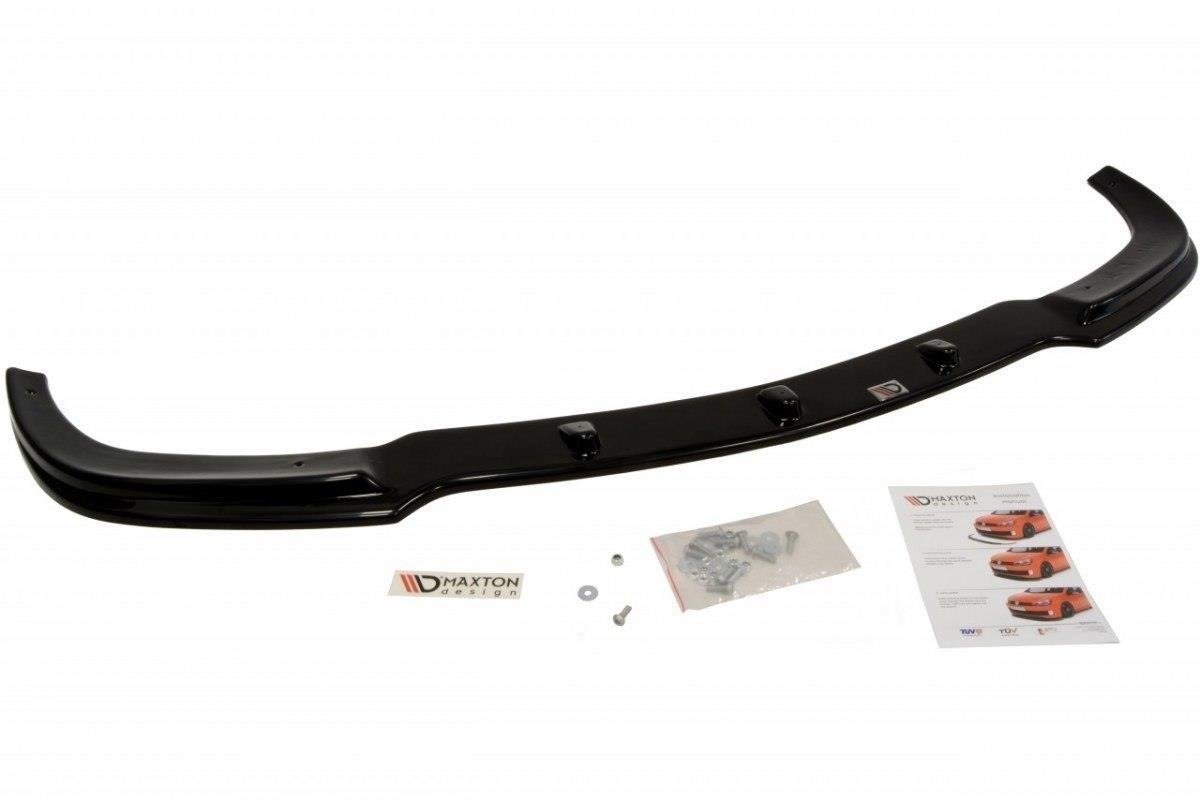 Street+ Spoilerlippe Front Ansatz passend für Mercedes CLK W209 FL schwarz Hochglanz