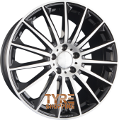 2DRV by WHEELWORLD WH39 Schwarz Hochglanzpoliert (SP+) Einteilig 20 Zoll