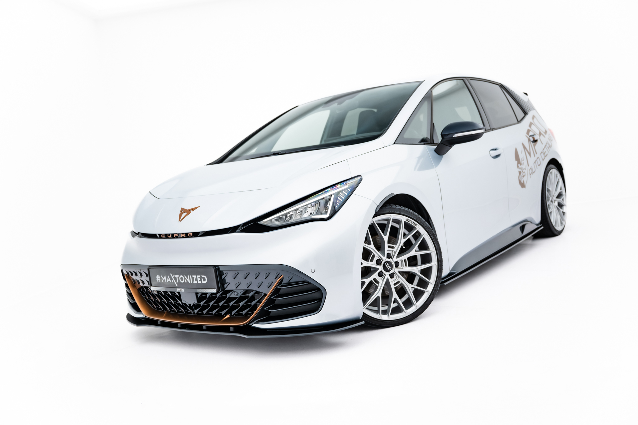 Frontlippe passend für CUPRA Born Mk1 schwarz matt