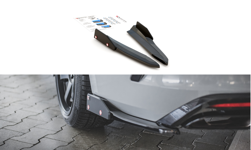 Street+ Heck Ansatz Flaps V.2 passend für Skoda Octavia RS Combi / Liftback Mk4 / Mk4 FL