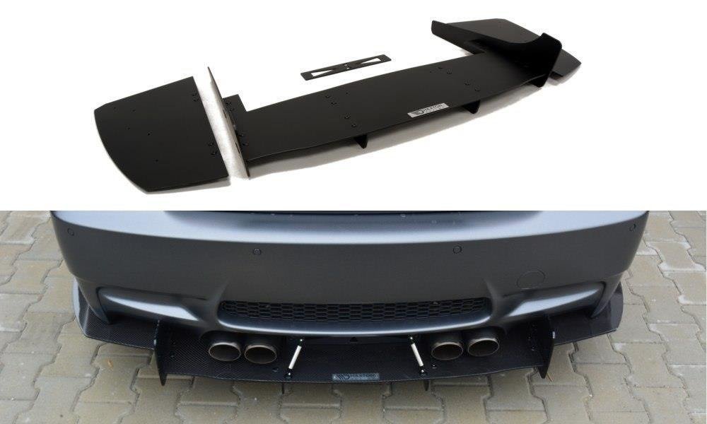 Diffusor Heck Ansatz für Heckschürze für BMW M3 E92 / E93
