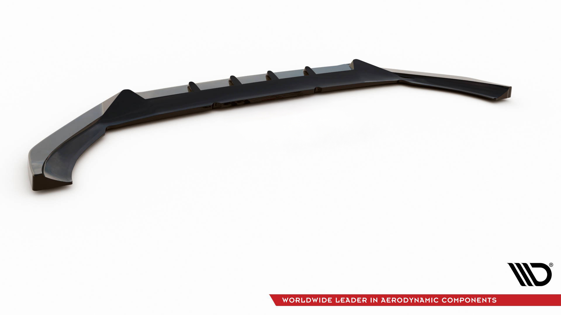 Street+ Spoilerlippe Front Ansatz V.2 passend für Volvo XC60 Mk2 R-Design schwarz Hochglanz