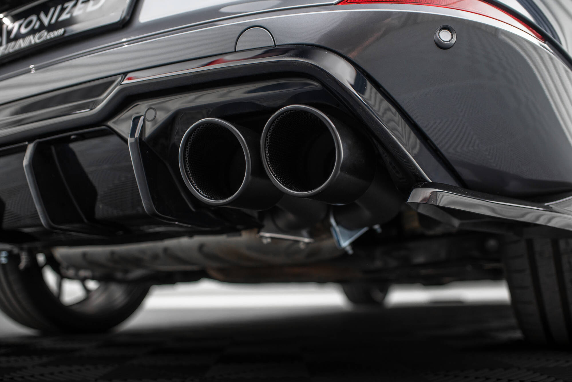 Heckansatz Diffusor V.3 passend für CUPRA Formentor VZ Mk1 / Mk1 FL schwarz Hochglanz