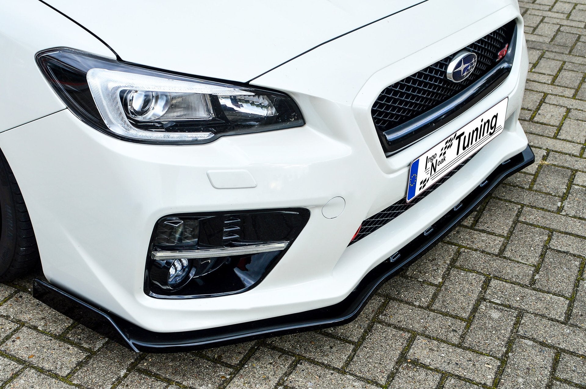 Bodykit für Subaru Impreza WRX STi V1+VAF (Schwarz Matt)