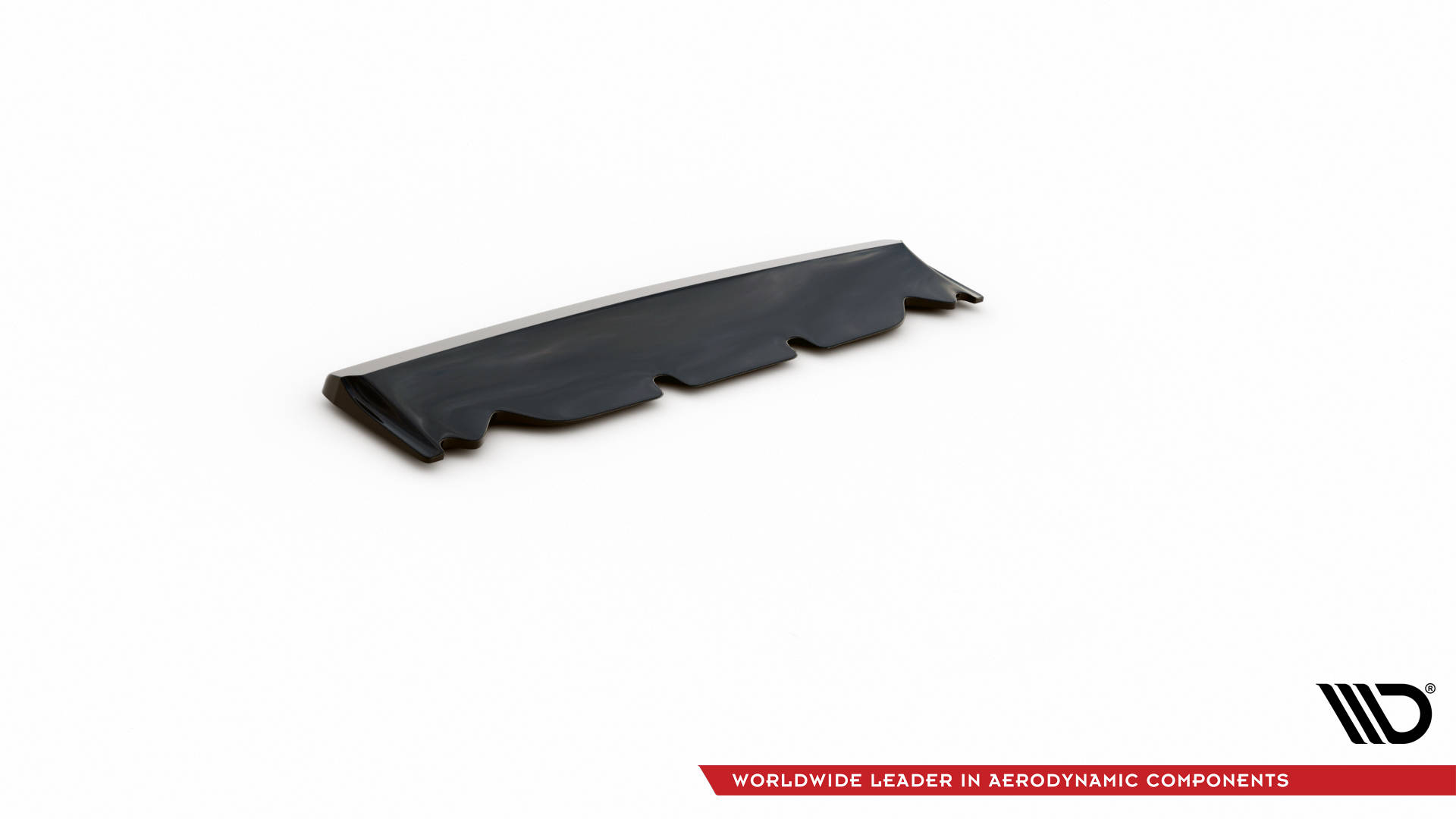 Street+ Mittlerer Diffusor Heck Ansatz passend für Dodge Challenger SRT Hellcat Widebody Mk3 schwarz Hochglanz