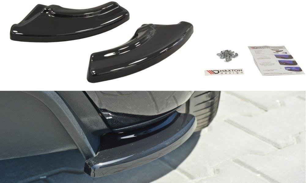 Diffusor Flaps passend für ABARTH Punto Evo schwarz Hochglanz