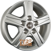 BORBET CWD Crystal Silver Einteilig 15 Zoll