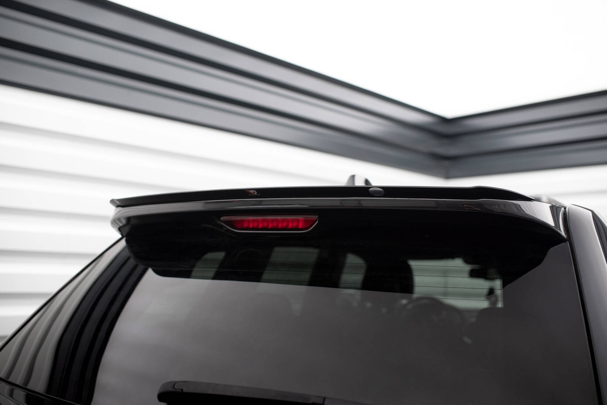 Spoiler CAP für Jeep Grand Cherokee WK2 Summit Facelift schwarz Hochglanz