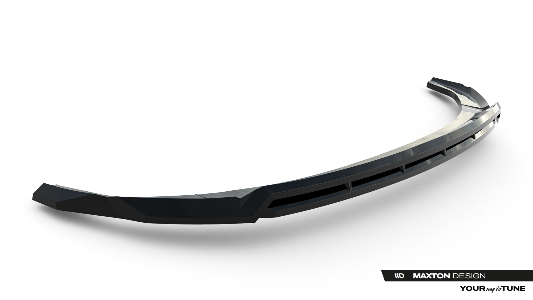 Frontlippe passend für Hyundai Tucson N-Line Mk4 Facelift schwarz Hochglanz