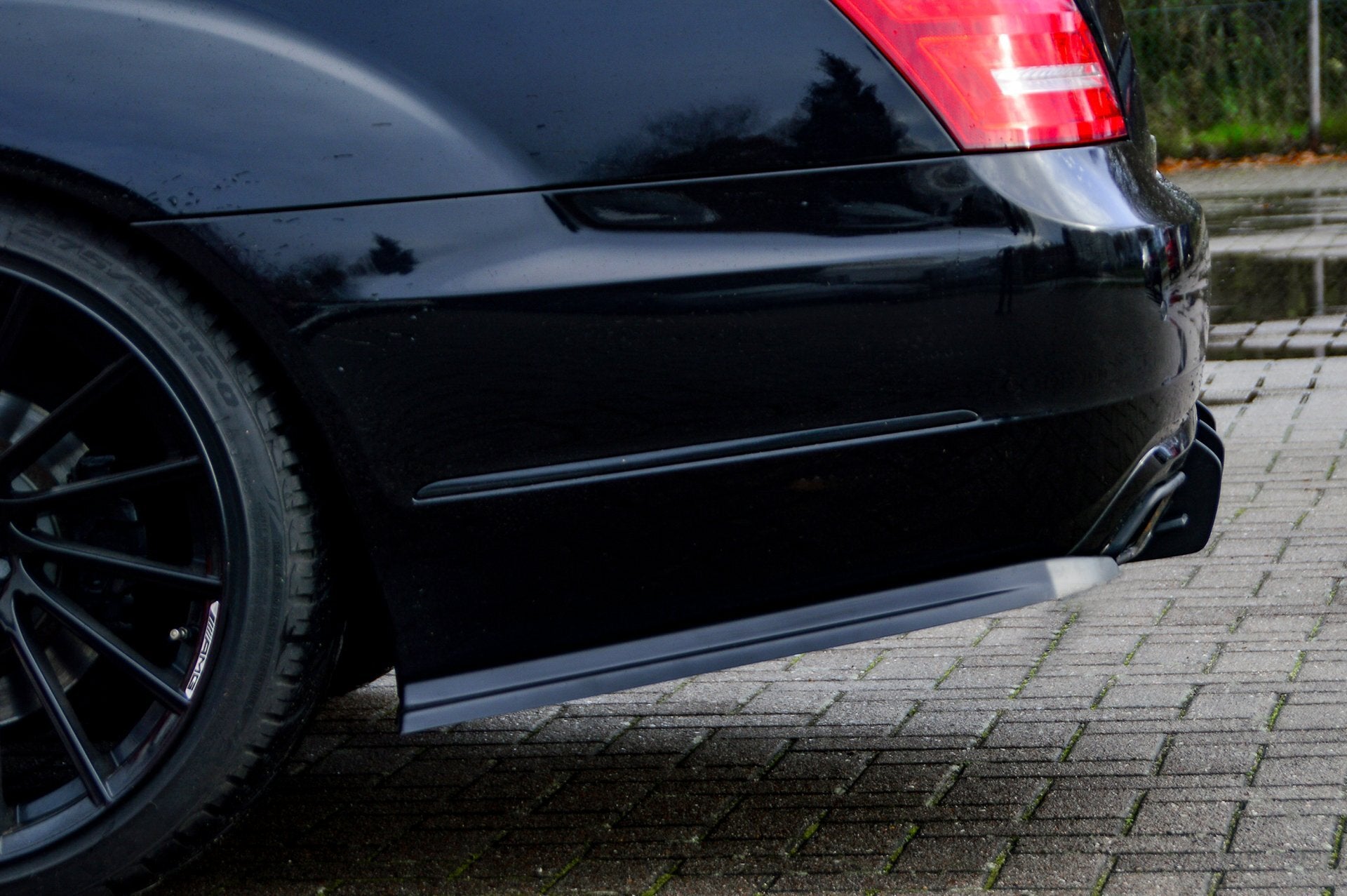 Bodykit für Mercedes S-Klasse V221 Langversion (Schwarz Matt)