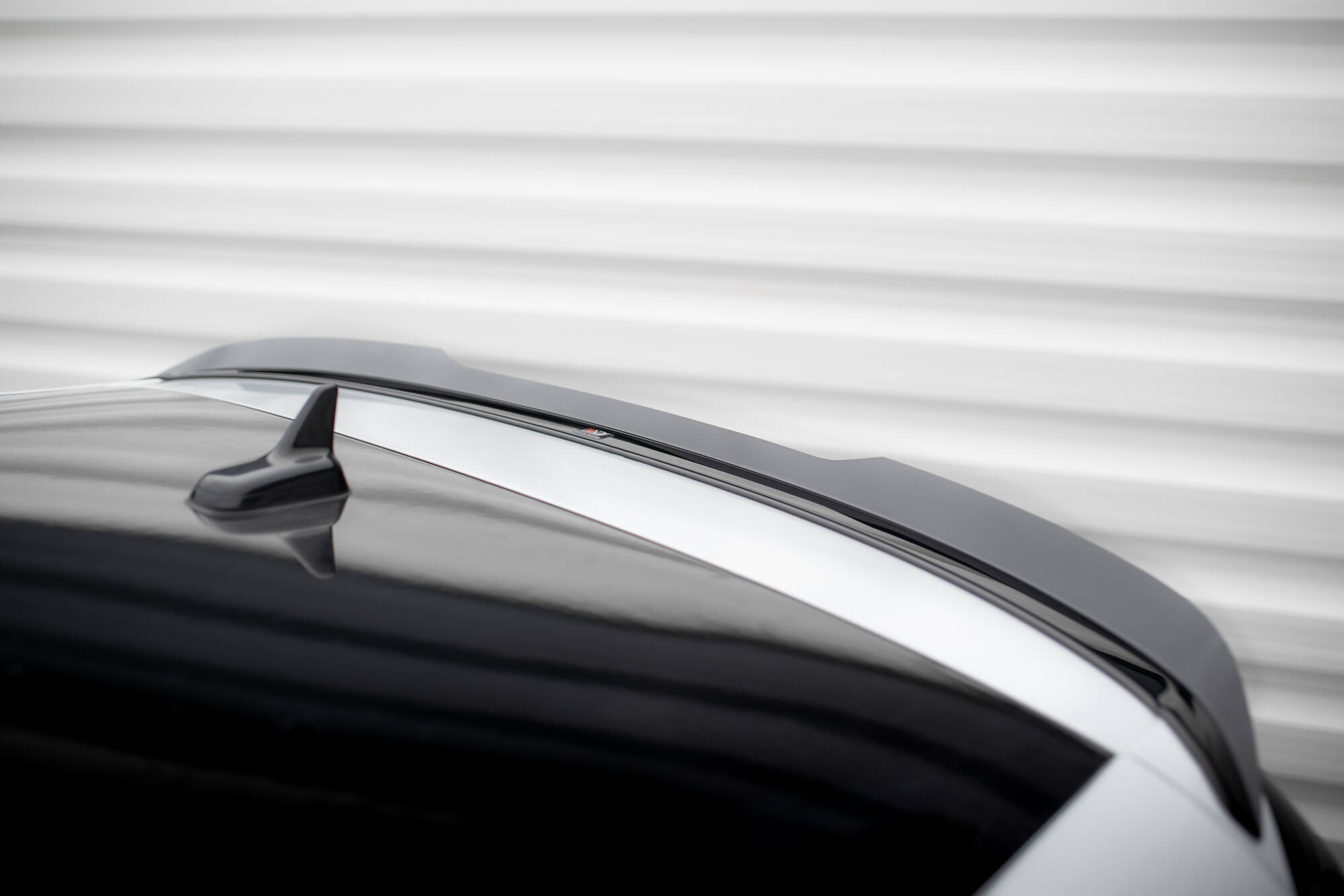 Spoiler CAP V.1 für Skoda Kodiaq Mk1 Sportline/RS schwarz Hochglanz