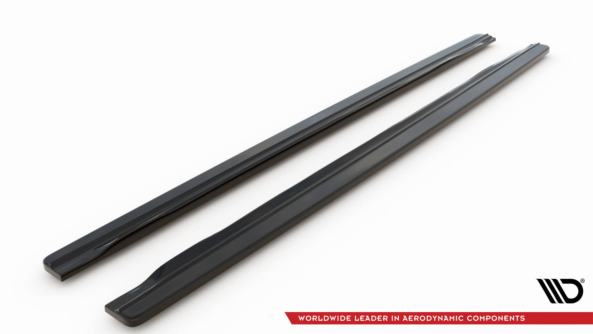 Street+ Seitenschweller Leisten passend für Audi S5 / A5 / A5 S-Line 8T / 8T FL schwarz Hochglanz