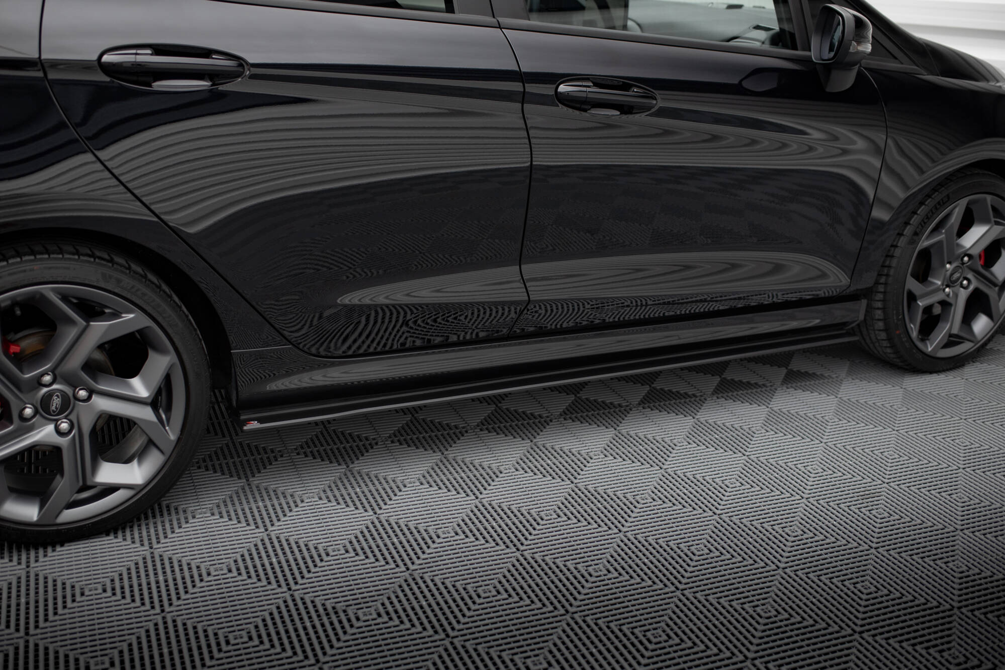 Street Pro Seitenschweller Leisten passend für Ford Fiesta ST / ST-Line Mk8