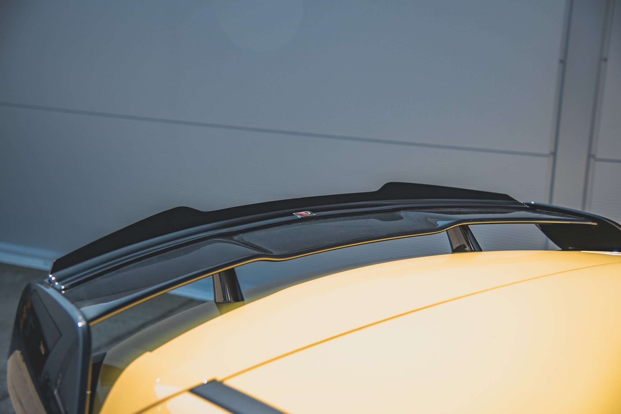 Heck Spoiler Aufsatz Abrisskante passend für Mercedes-AMG A 45 S W177 schwarz Hochglanz