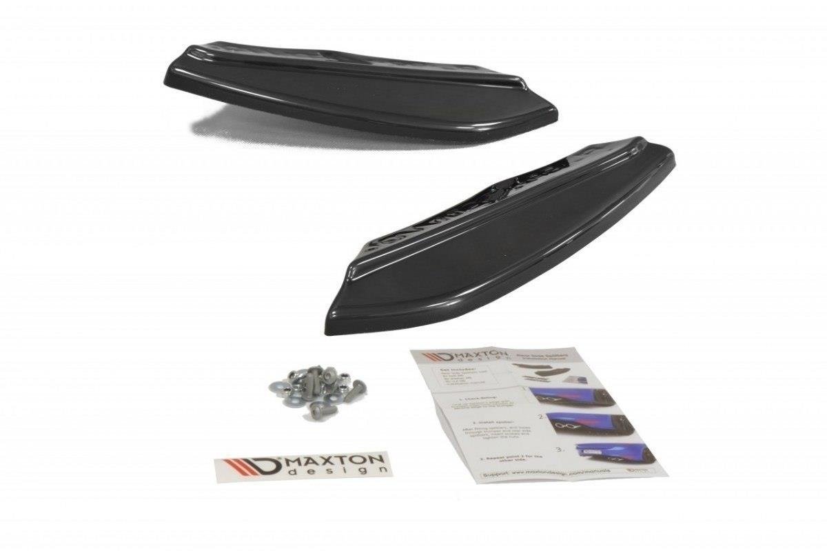 Heck Ansatz Flaps Diffusor für Alfa Romeo Brera schwarz Hochglanz