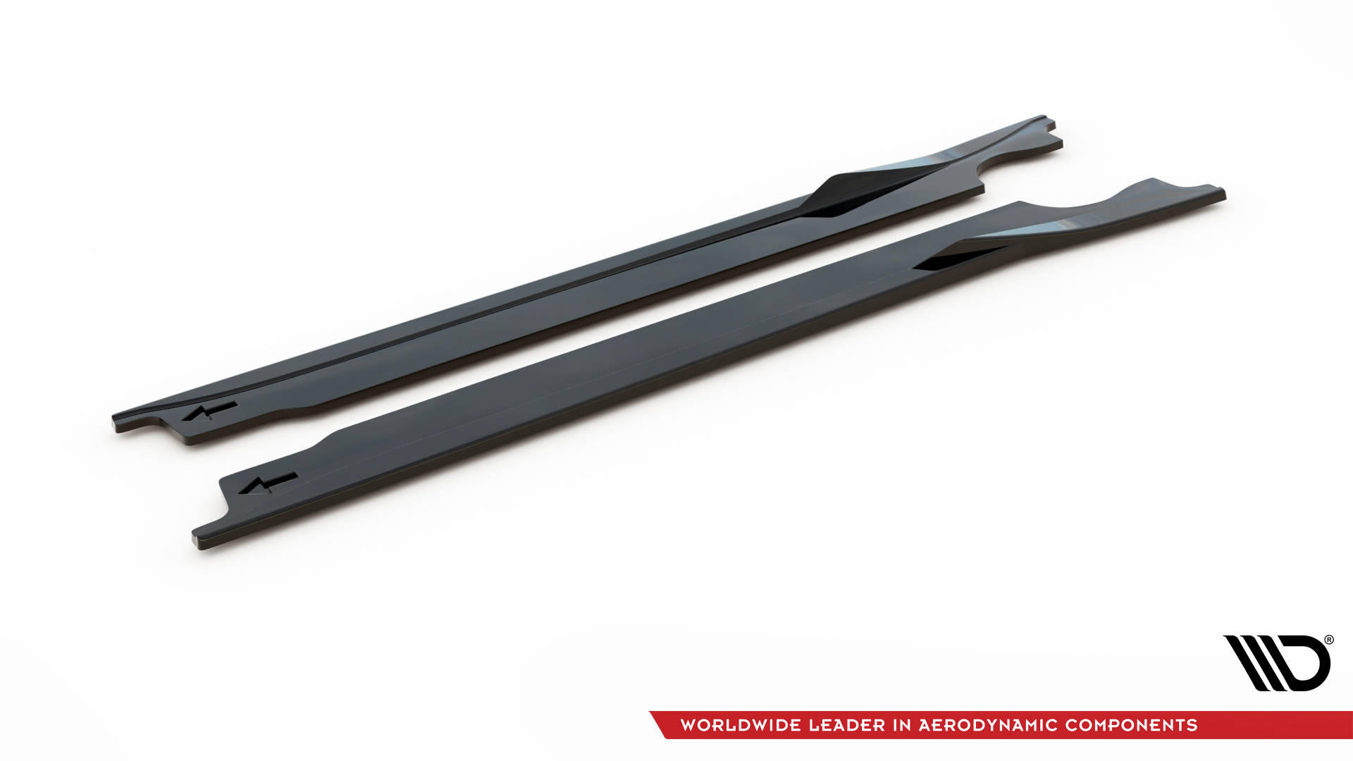 Street+ Seitenschweller Leisten V.1 passend für Porsche 911 Carrera Aero / Carrera GTS 992 schwarz Hochglanz