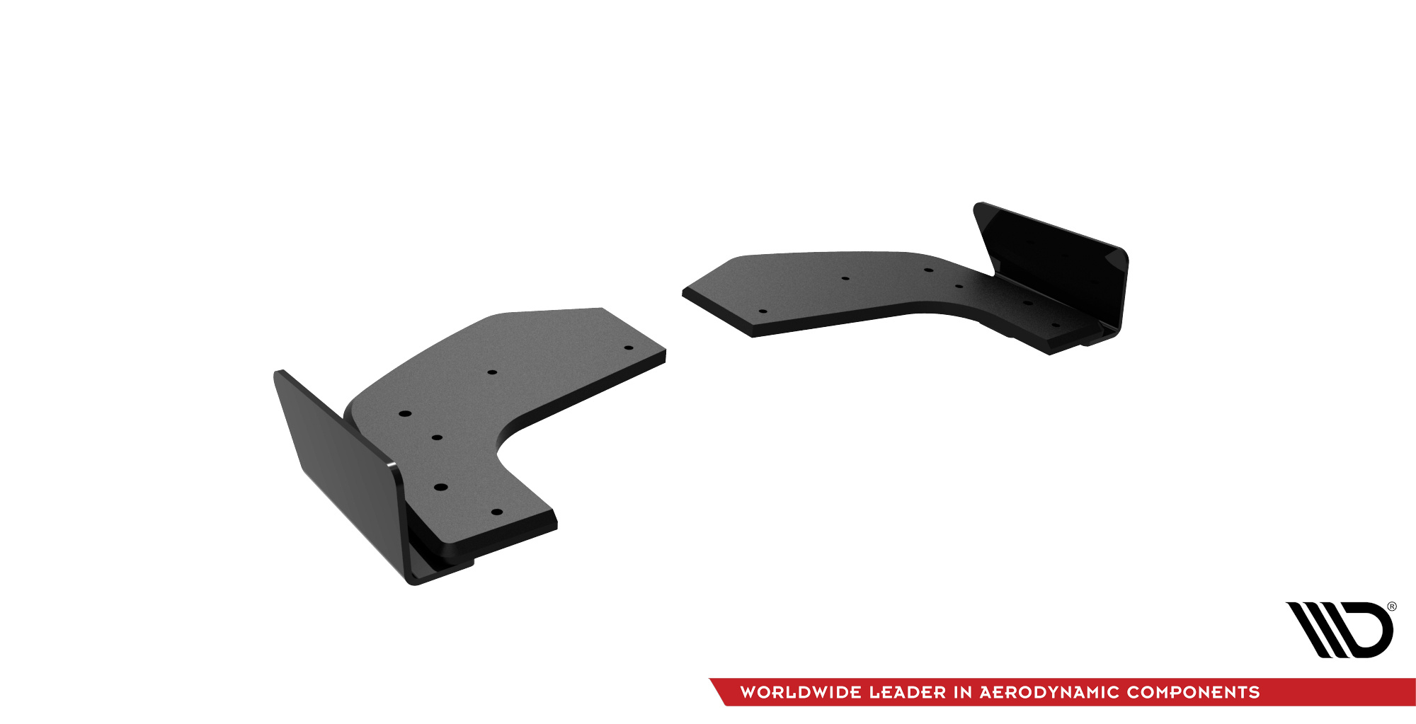 Street Pro Heck Ansatz Diffusor + Flaps passend für Hyundai I20 N Mk3 rot+ Hochglanz Flaps