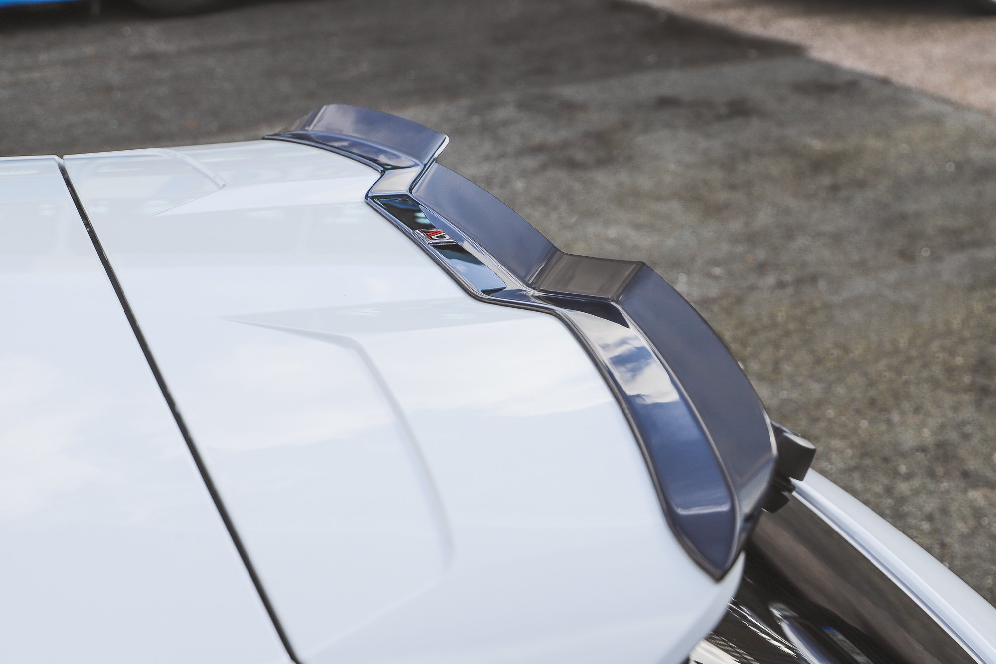 Spoiler CAP V.3 für Audi RS3 Sportback 8V / 8V Facelift schwarz Hochglanz