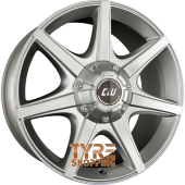 BORBET CWE Crystal Silver Einteilig 17 Zoll