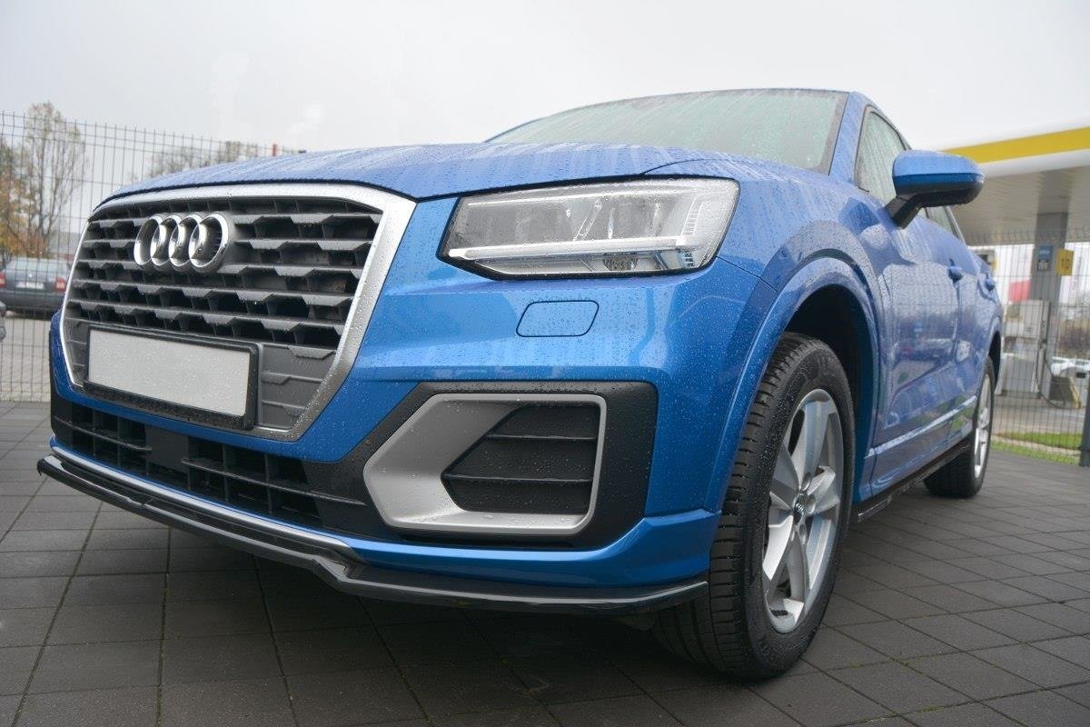 Seitenschweller Ansatz für Audi Q2 Mk.1 schwarz Hochglanz