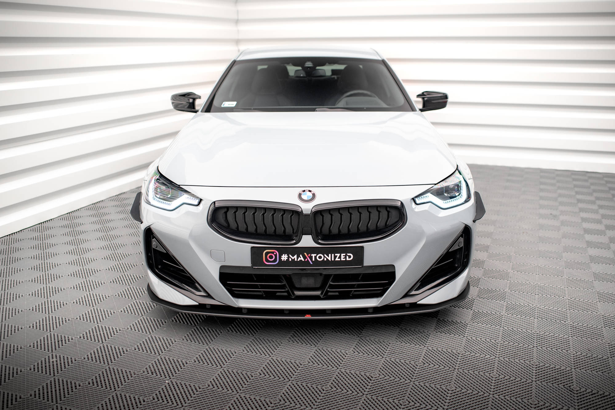 Street Pro Spoilerlippe Front Ansatz passend für BMW 2 Coupe M-Paket / M240i G42