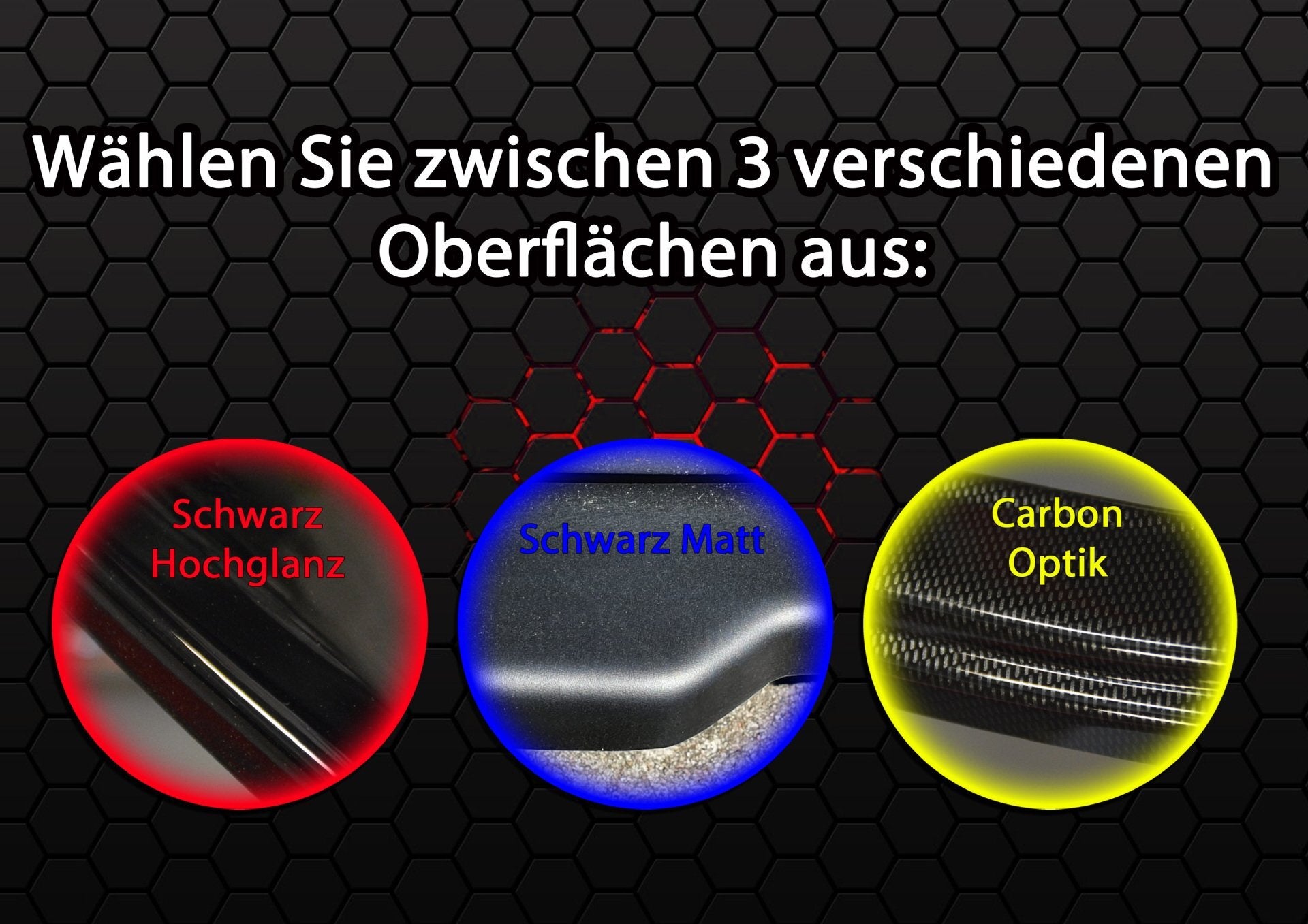 Heckansatz Seitenteile für Hyundai I30N + Performance ab Bj.2017-