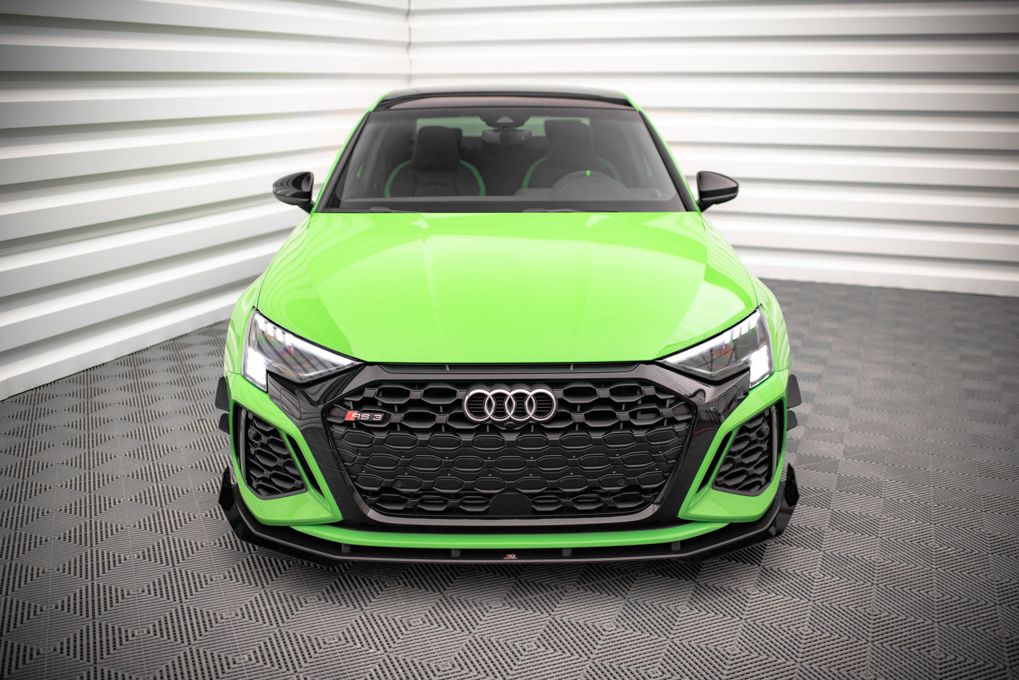 Stoßstangen Flaps Wings vorne Canards passend für Audi RS3 8Y