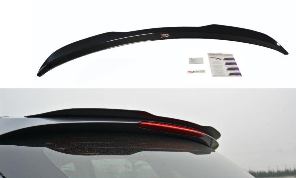 Spoiler CAP für Hyundai i30 mk.2 schwarz Hochglanz