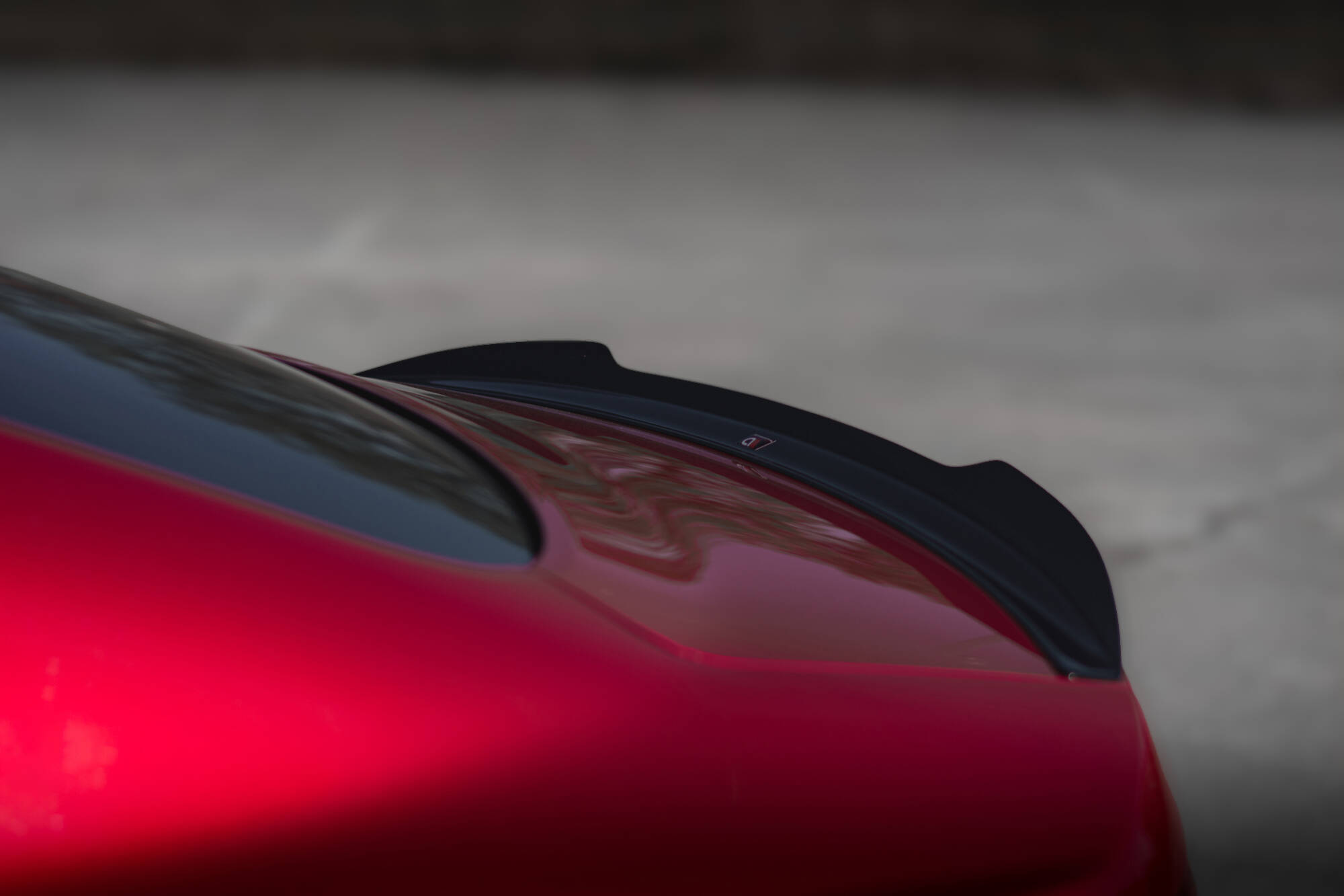 Heck Spoiler Aufsatz Abrisskante passend für Jaguar XE R-Dynamic X760 FL schwarz Hochglanz
