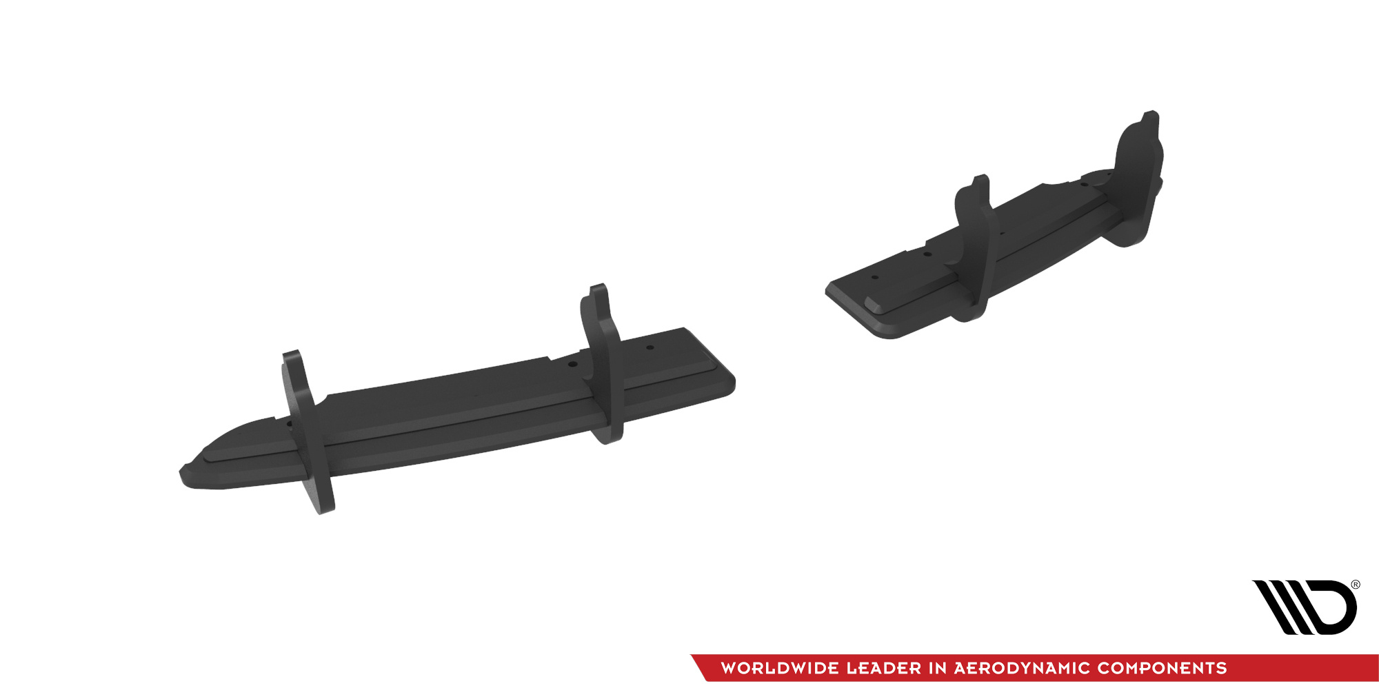 Street Pro Heckschürze Heck Ansatz Diffusor passend für Mini Cooper John Cooper Works R56 rot