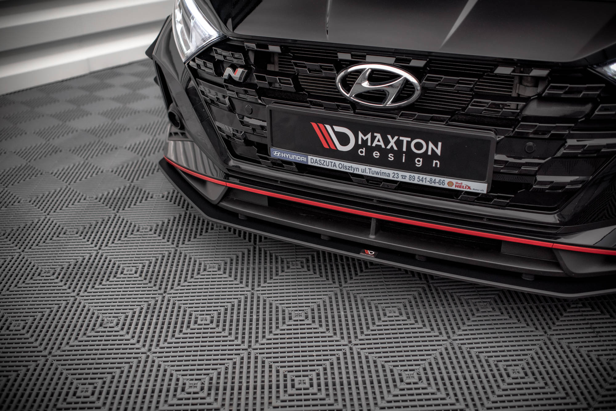 Street Pro Spoilerlippe Front Ansatz passend für Hyundai I20 N Mk3