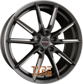 BORBET LX Graphite Spoke Rim Polished Einteilig 19 Zoll