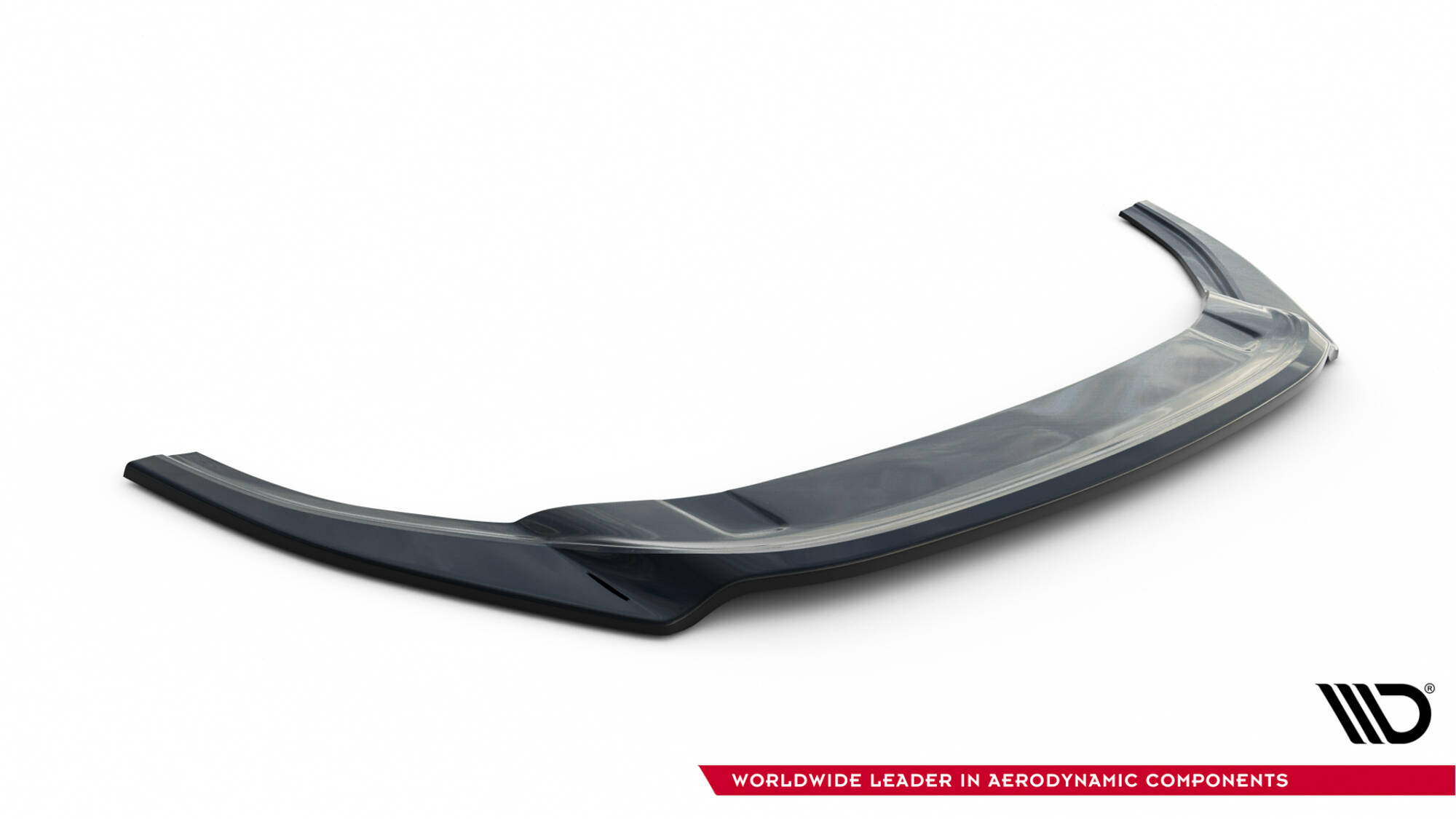 Front Ansatz V.2 für VW Golf R / R-Line Mk7 schwarz Hochglanz