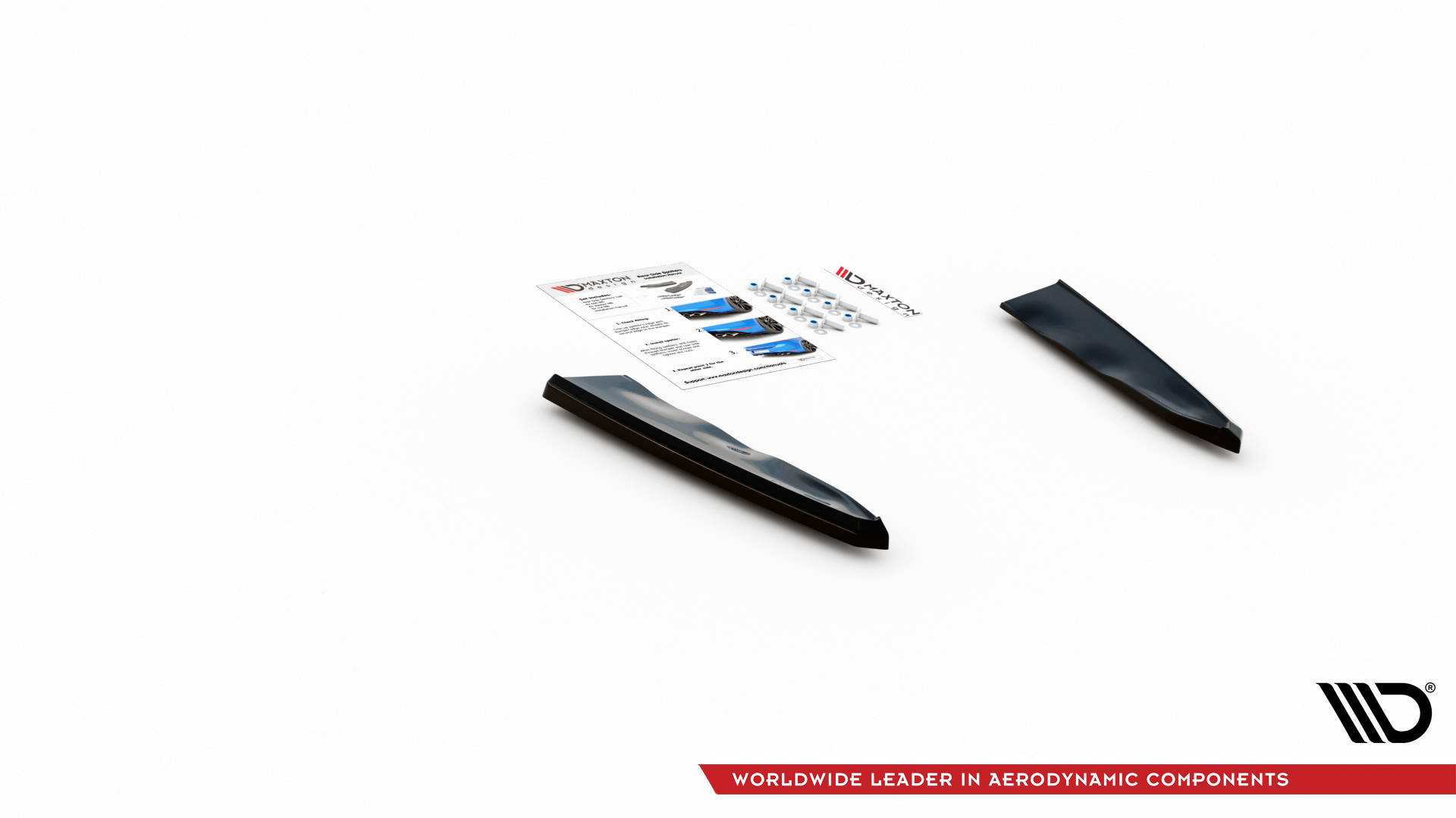 Street+ Heck Ansatz Flaps passend für BMW X5M F95 schwarz matt