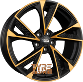 MAM MAM RS6 Matt Black Front Copper (MBFC) Einteilig 20 Zoll