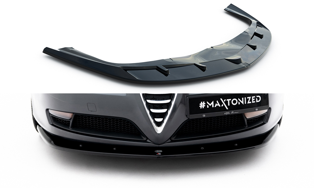 Front Ansatz V.1 für Alfa Romeo GT schwarz Hochglanz