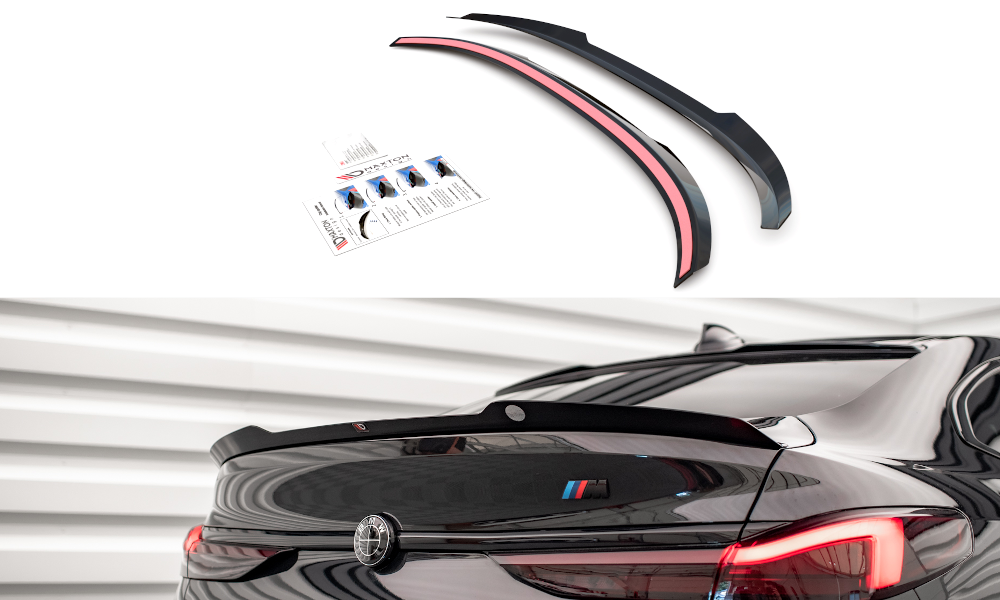Heck Spoiler Aufsatz Abrisskante passend für BMW 2 Gran Coupe M-Paket F44 schwarz Hochglanz