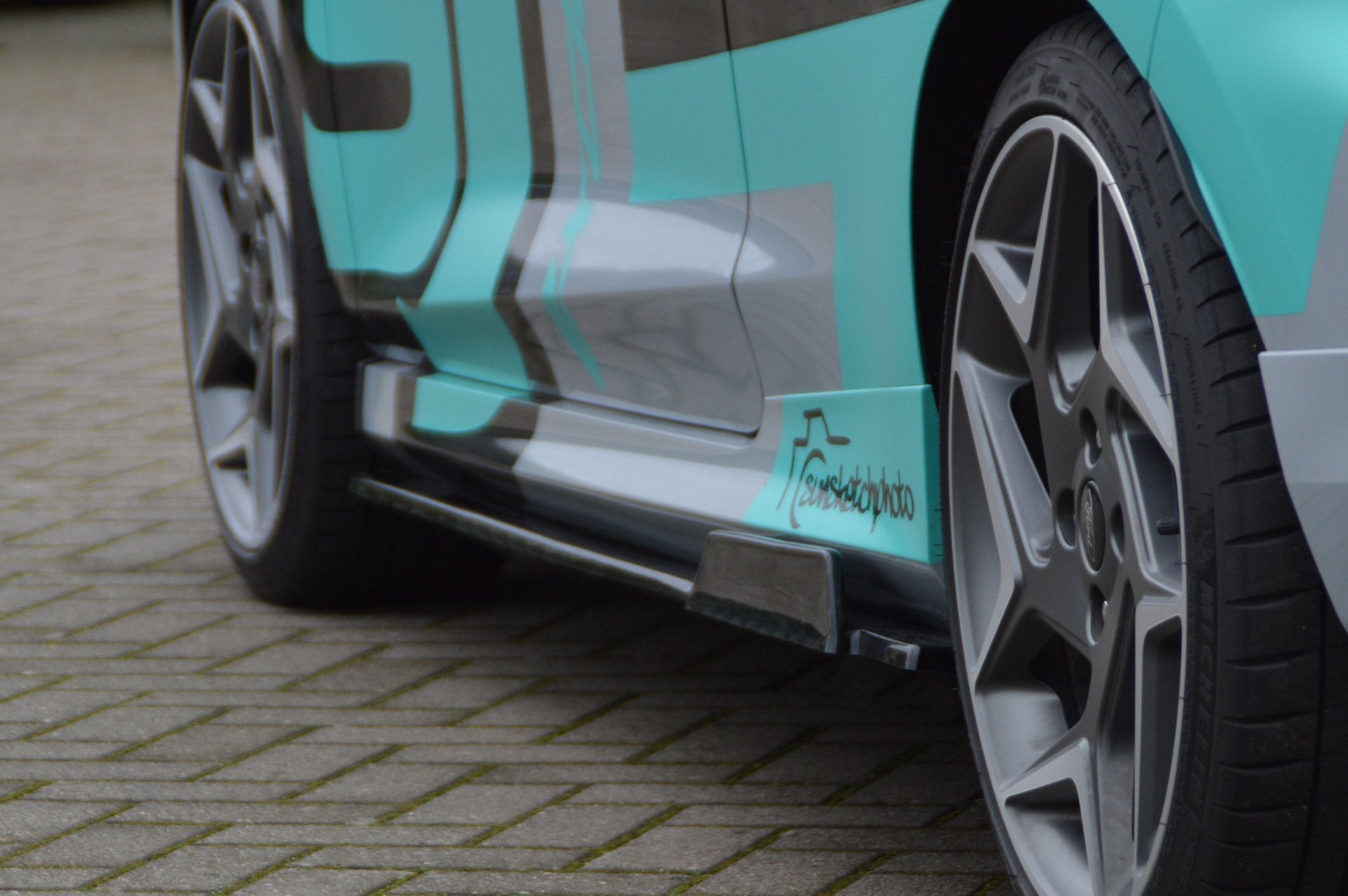 Seitenschweller im Cup5 Look für Suzuki Swift Sport FZ/NZ (Schwarz Matt)