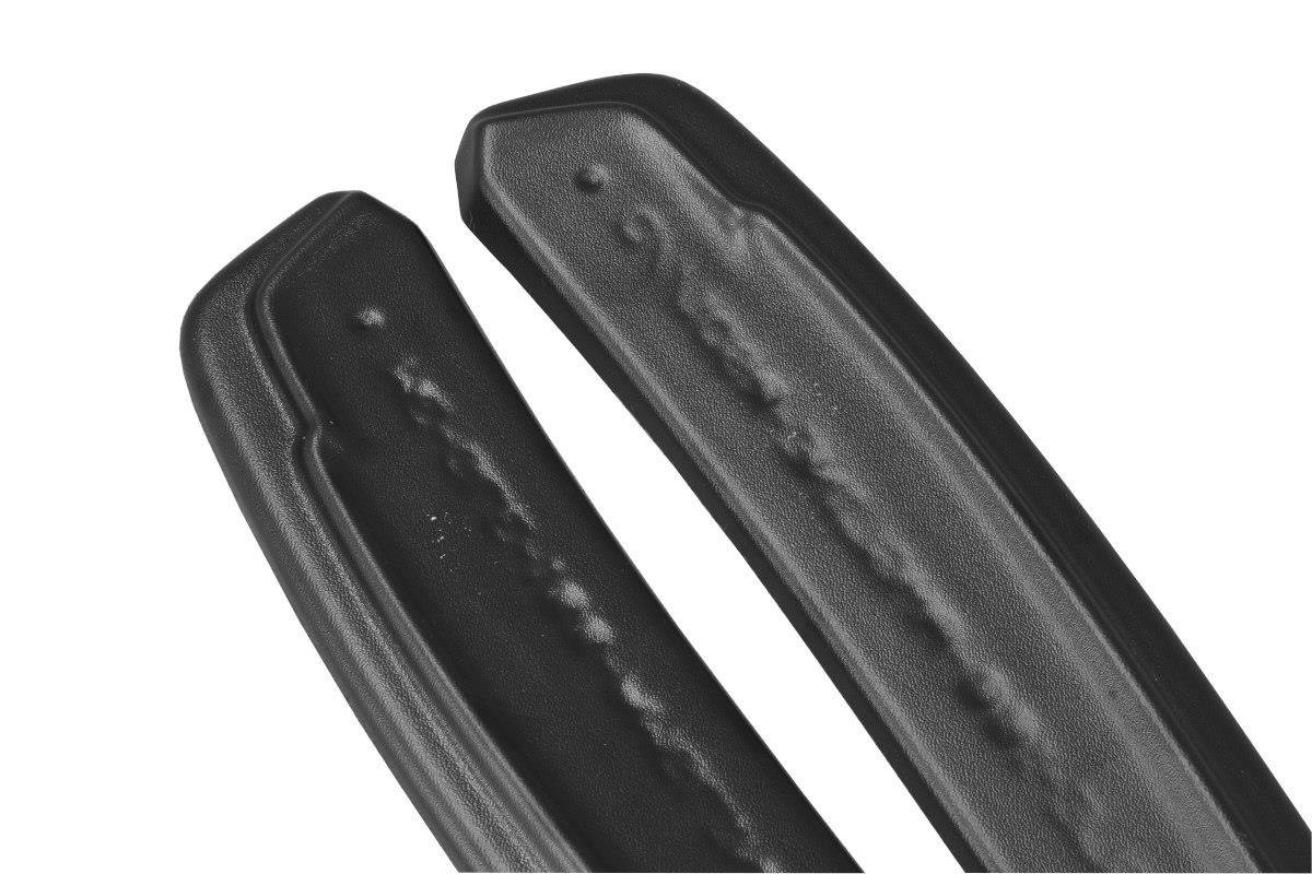 Heck Ansatz Flaps Diffusor für Mercedes GLE W166 AMG-Line schwarz Hochglanz